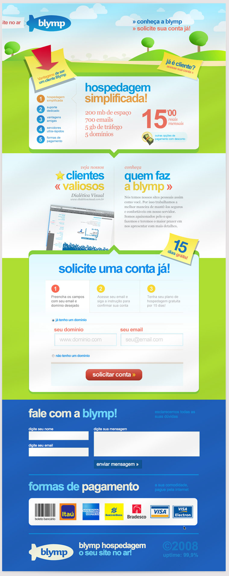 Blymp Hospedagem